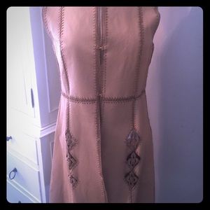 NWT Adrienne Landau 100% leather vest.